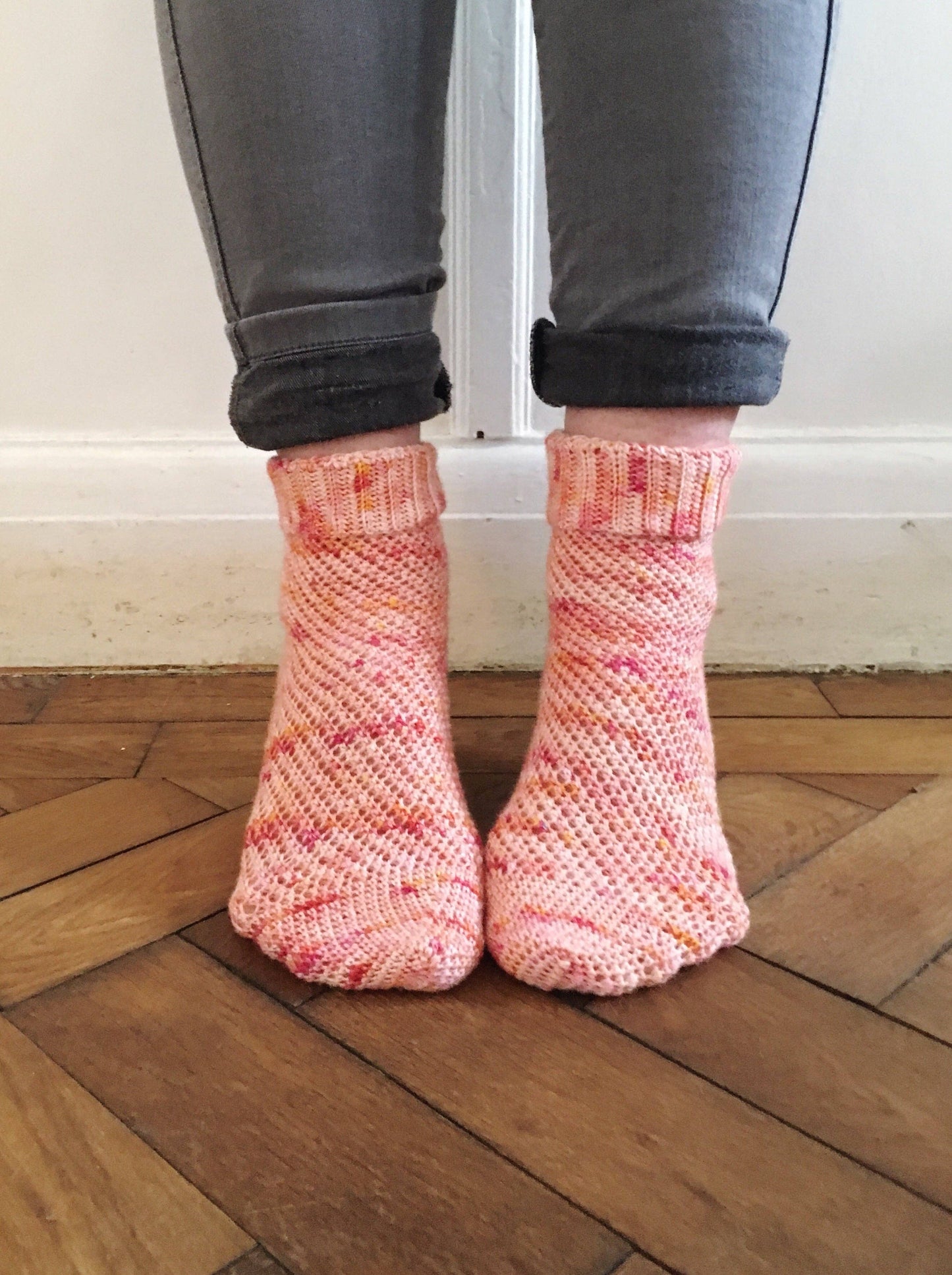 Crochet Pattern - Laverna Socks - PRINT