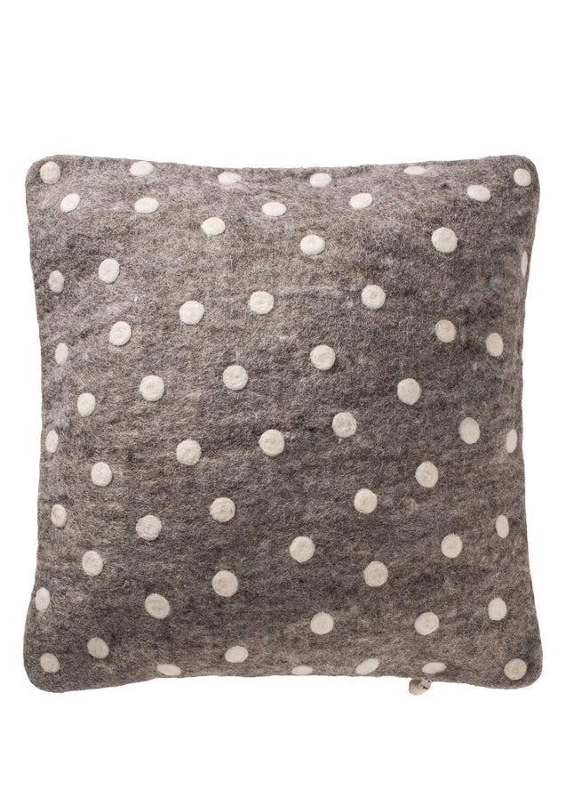Dotty Felt Cushion Cover