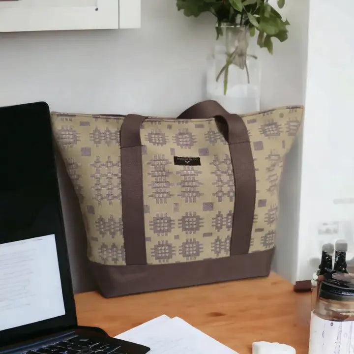 Shoulder Bag - Welsh Tapestry Blanket Design