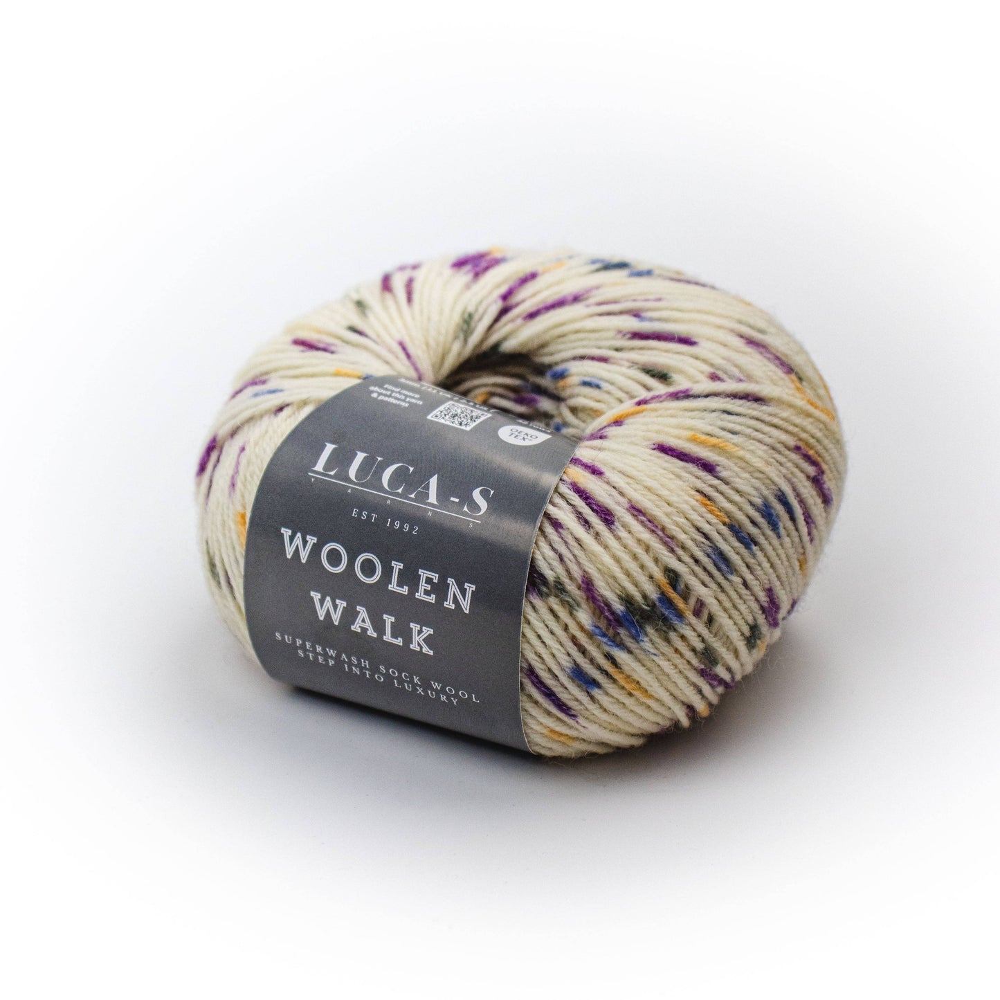 Luca-S WoolenWalk - Superwash Sock Wool, Knitting Yarn
