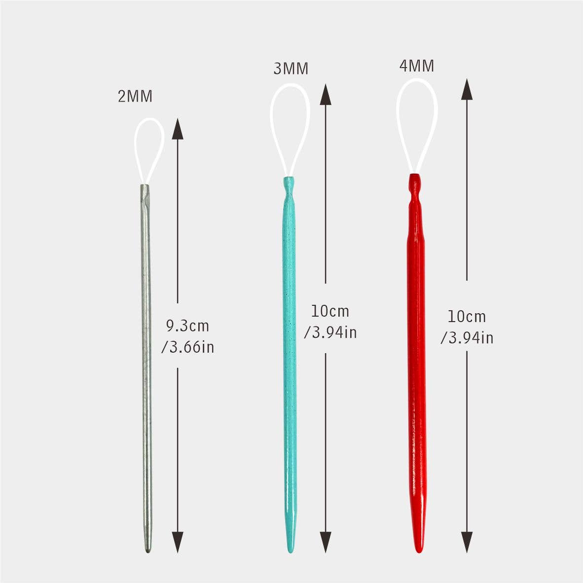 Darnn Yarn Needle Set. Large Eye. Assorted Sizes