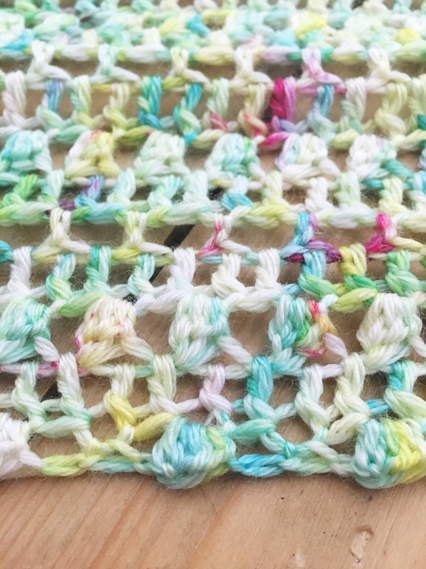 Crochet Pattern - Rosa Shawl - PRINT