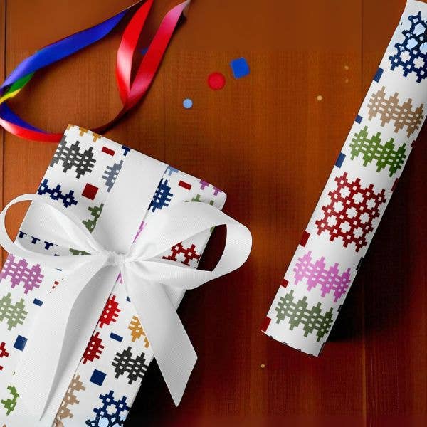Wrapping Paper - Welsh Tapestry Design