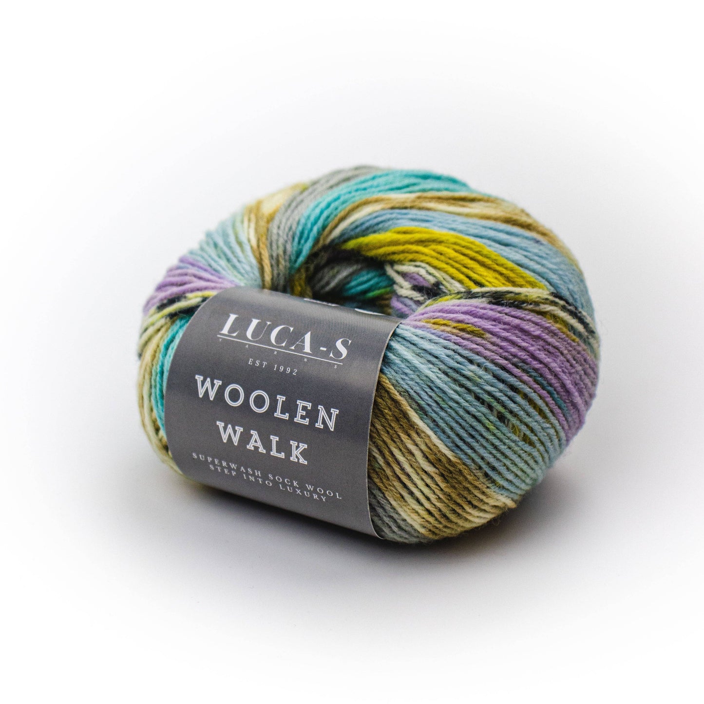 Luca-S WoolenWalk - Superwash Sock Wool, Knitting Yarn
