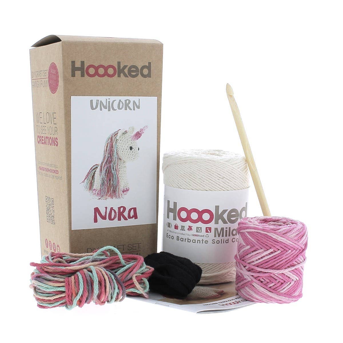 Hoooked - DIY Crochet Kit Nora the Unicorn