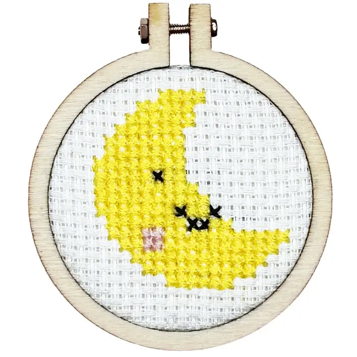 Love You to the Moon and Back Cross Stitch Mini Kit (with keyring)