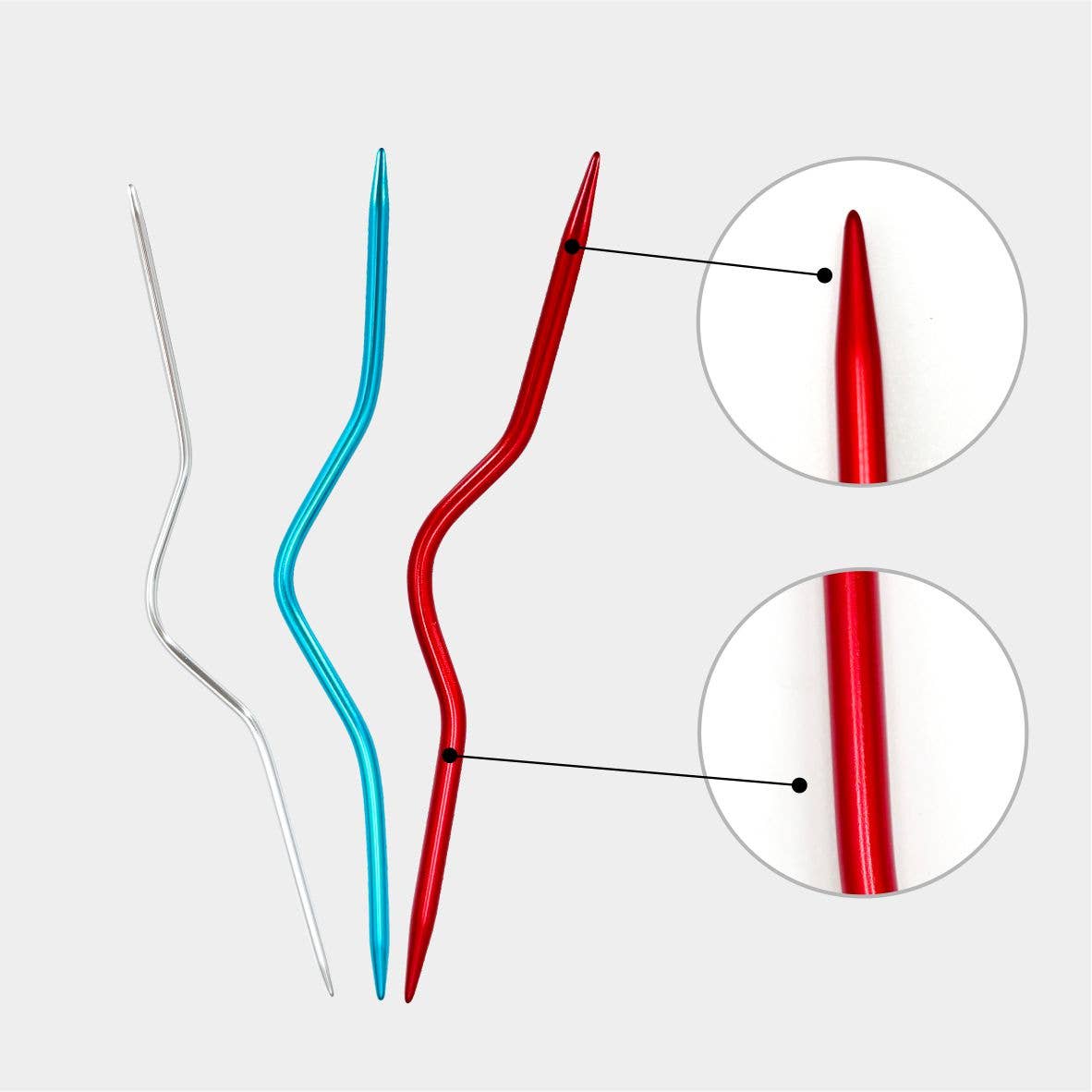 Darnn Cable Needles Set