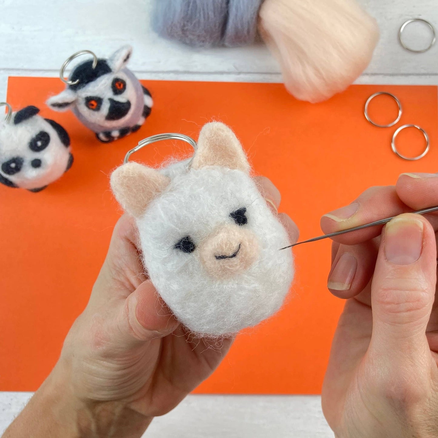 Needle Felting Kit, Mini Pets 2