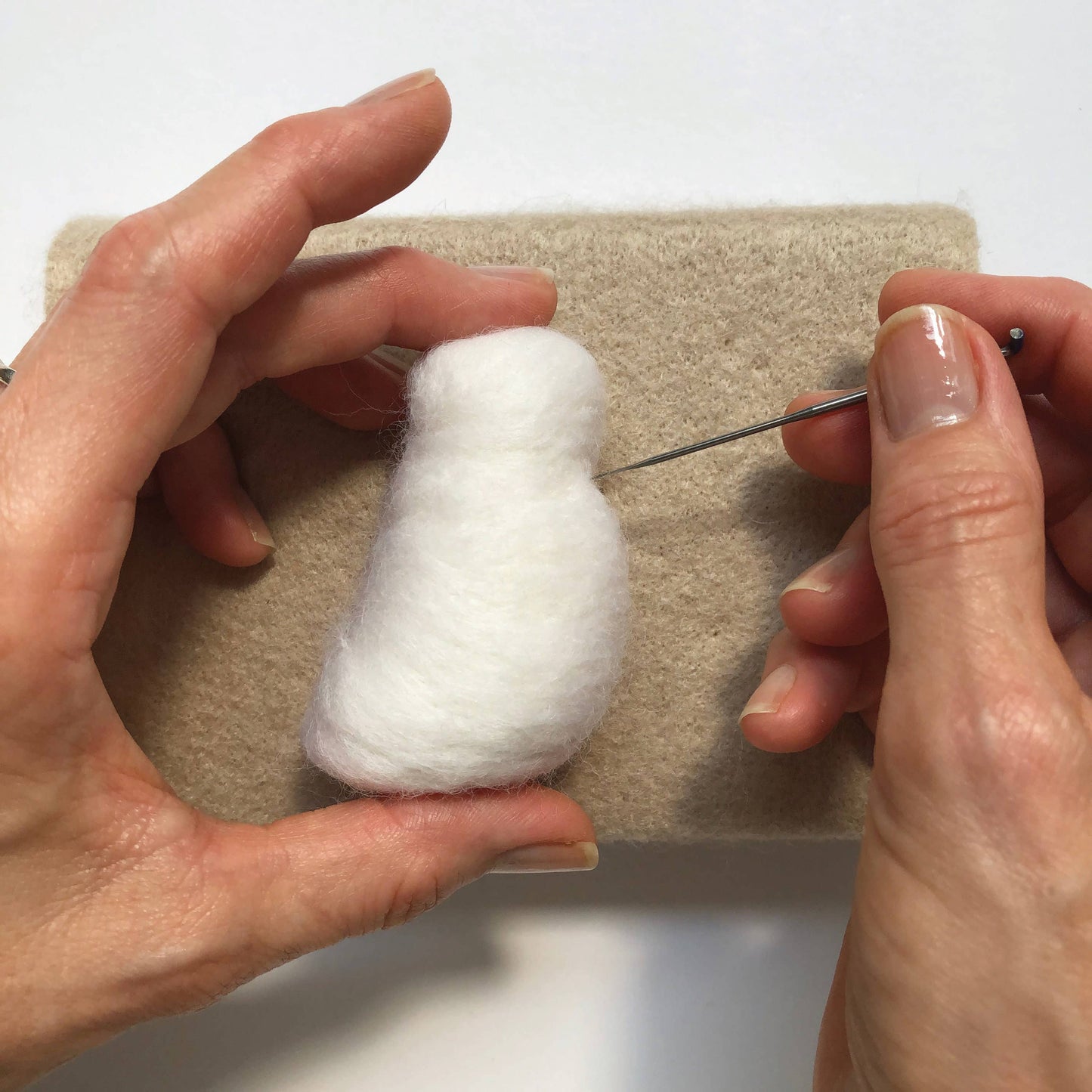 Needle Felting Kit, Pink Budgie