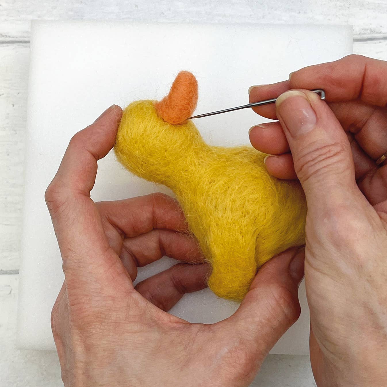 Needle Felting Kit, Fuzzy Ducks