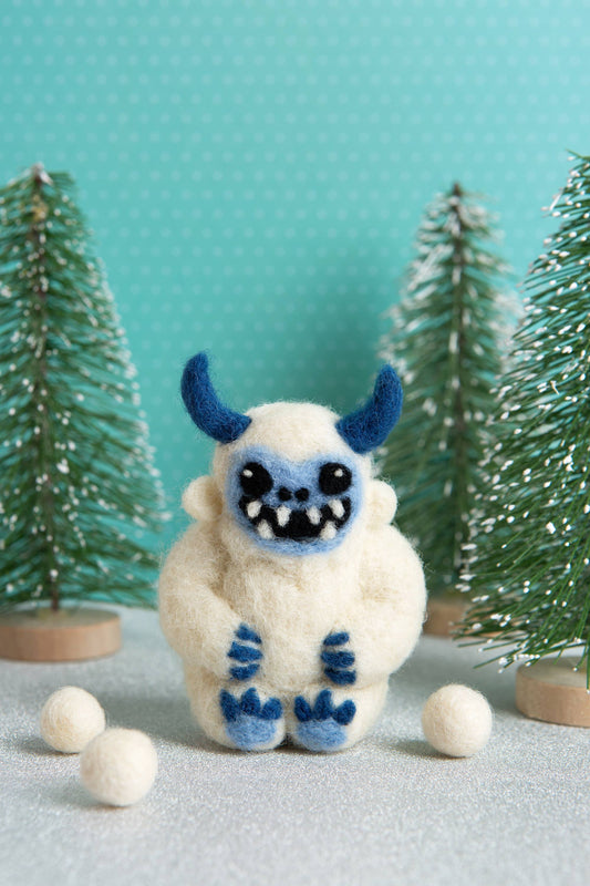 Yeti Mini Needle Felting Kit | Complete Craft Kit