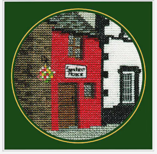 The Smallest House (Mini) Counted Cross Stitch Kit