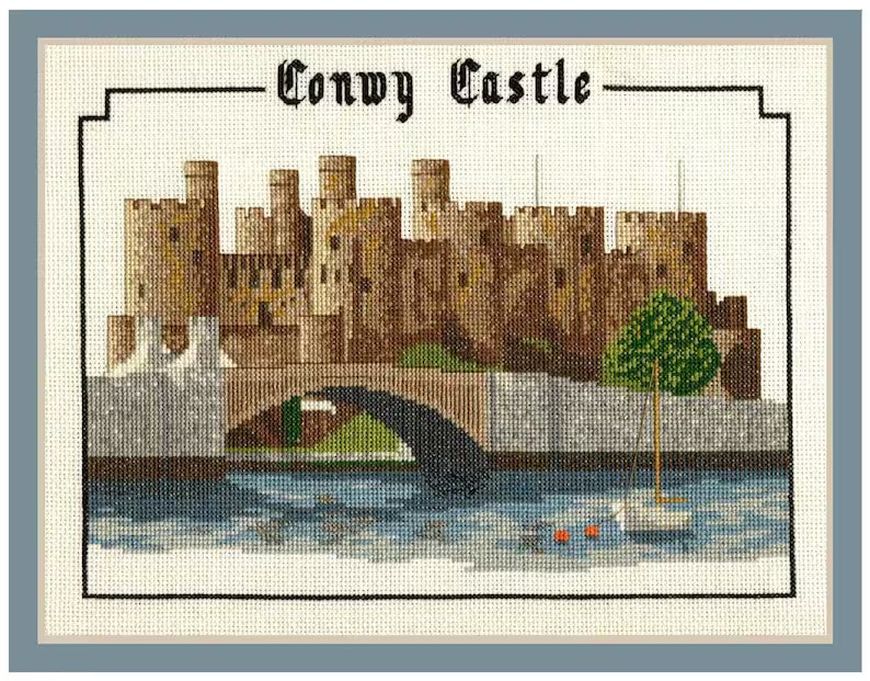 Conwy Castle Counted Cross Stitch Kit