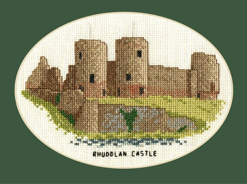 Rhuddlan Castle Counted Cross Stitch Kit