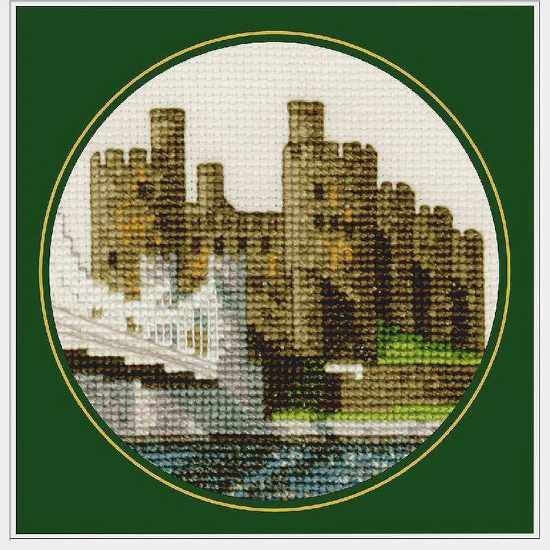 Conwy Castle (Mini) Counted Cross Stitch Kit