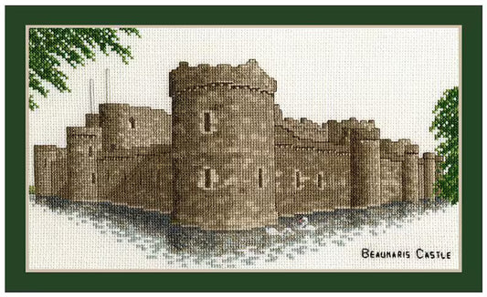 Beaumaris Castle Counted Cross Stitch Kit