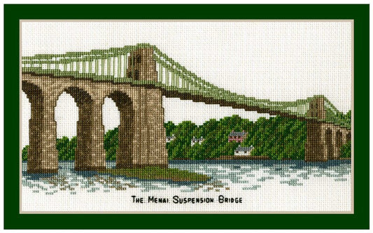 Menai Bridge Counted Cross Stitch Kit