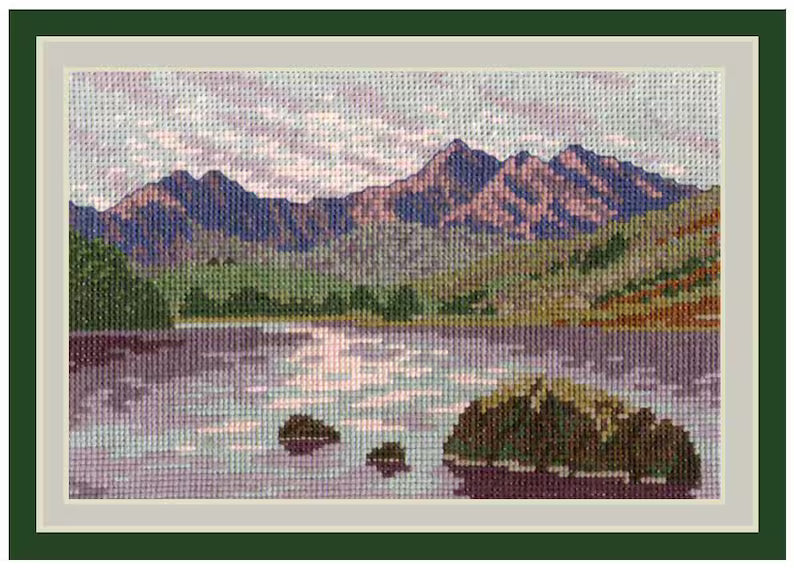 Snowdonia Counted Cross Stitch Kit