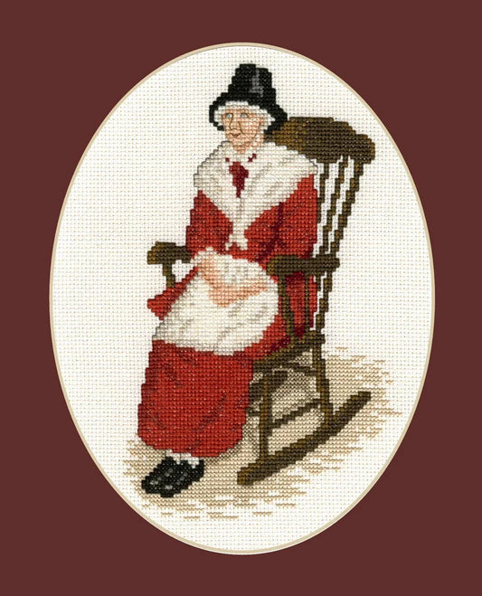 Welsh Lady Counted Cross Stitch Kit