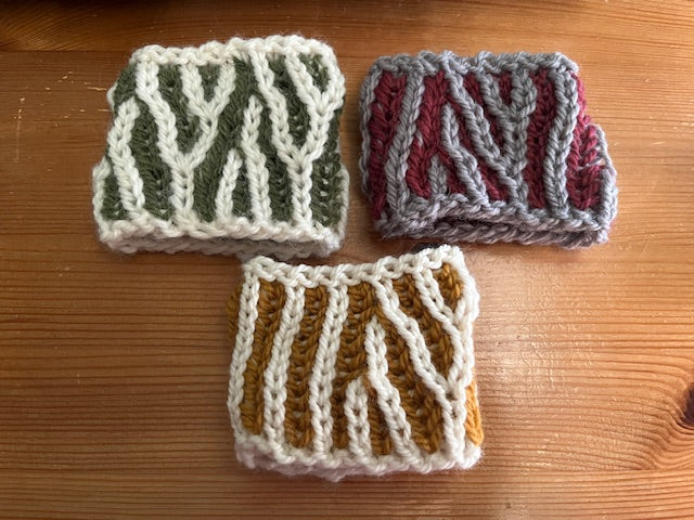 Two Colour Brioche Knitting in the Round | Learn with Kath Andrews
