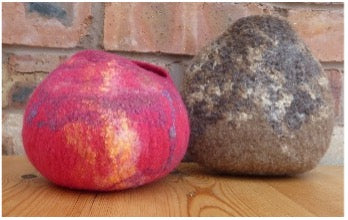 Wet Felted Small Vessels workshop